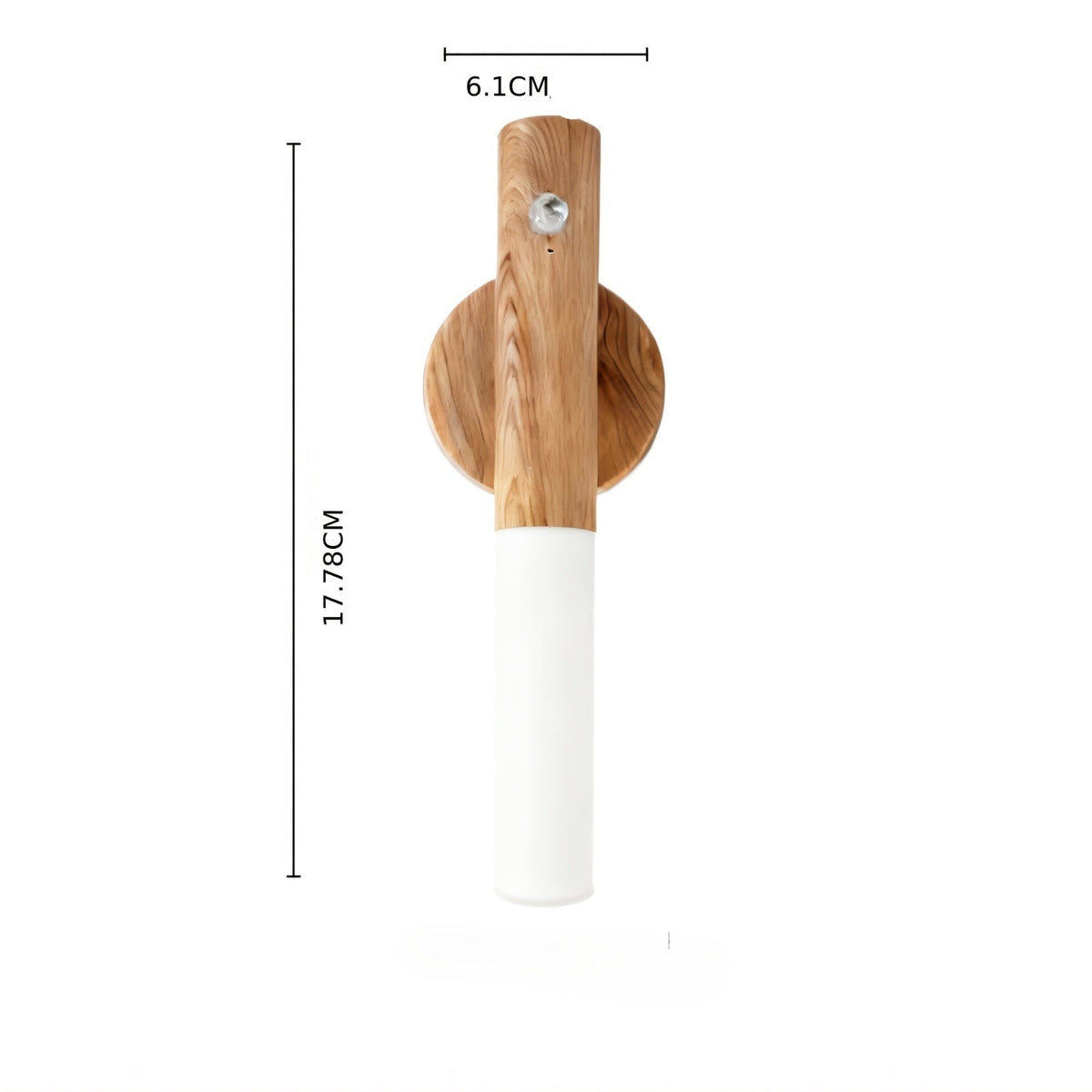 Arandela LED com Sensor de Movimento e Recarga USB