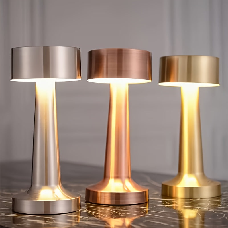 Luminária de Mesa em Metal com Controle por Toque