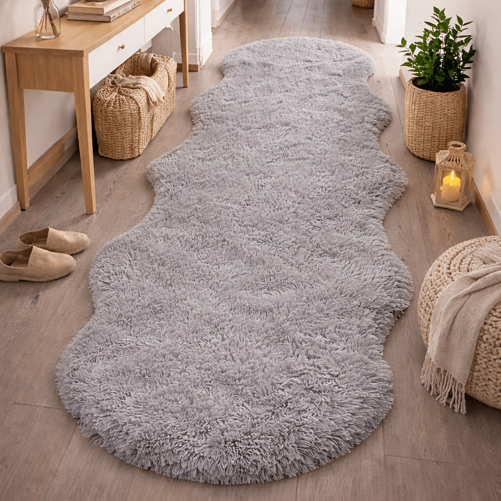 Tapete Pelo Alto Irregular 50x120cm