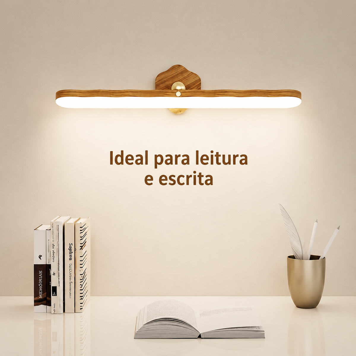 Fita LED com Fixação Magnética e Toque, 3 Brilhos