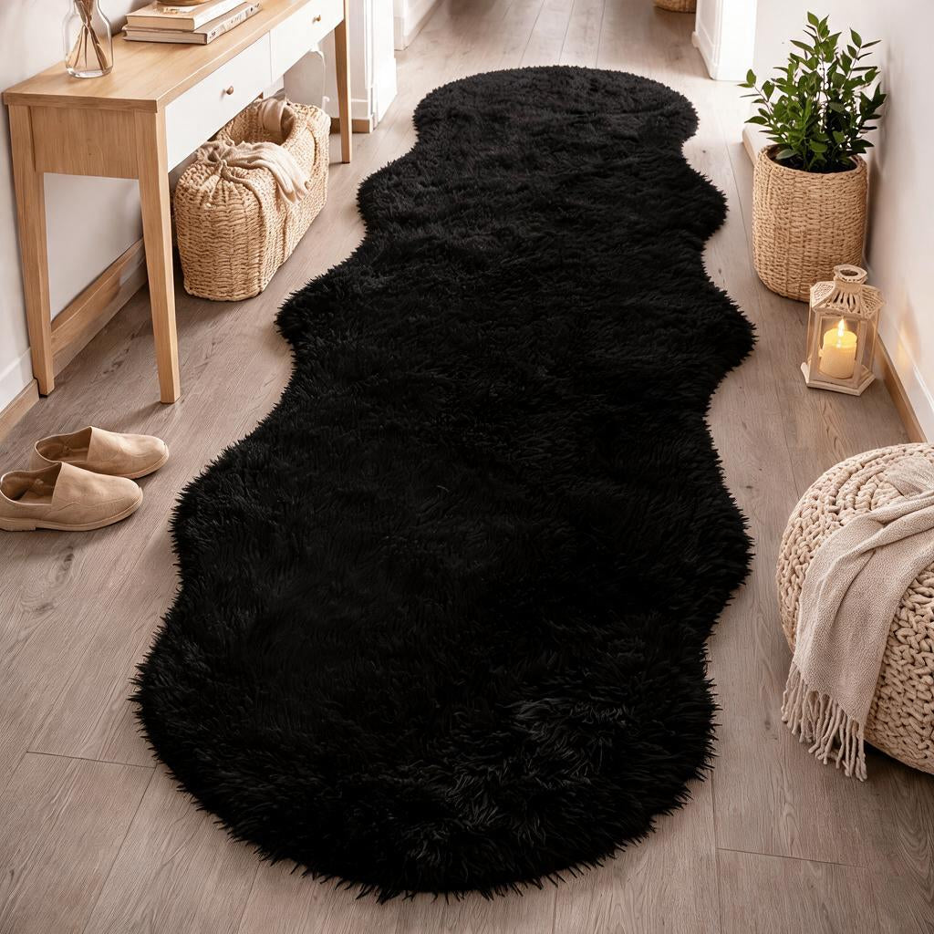 Tapete Pelo Alto Irregular 50x120cm
