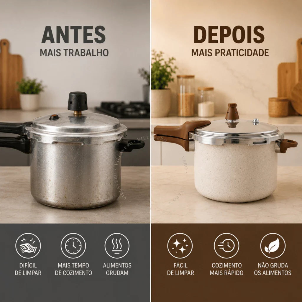Panela de Pressão Cerâmica 4,2L