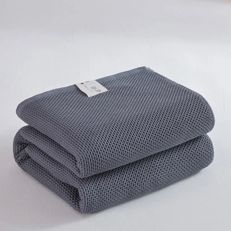 Cobertor de Algodão Sólido para Cama, Colcha Waffle Xadrez para Cama de Solteiro, Queen, King, Cobertores para Sofá, Manta para Sofá, Lençol, Colcha de Verão