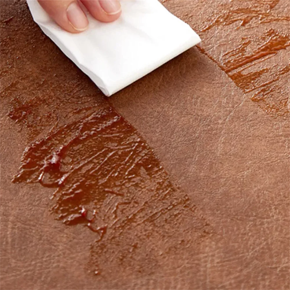 Conjunto de jogos americanos de couro sintético, 1/4/6 peças, resistente ao calor, antiderrapante, à prova d'água, lados duplos, tapetes de mesa pu para cozinha e jantar