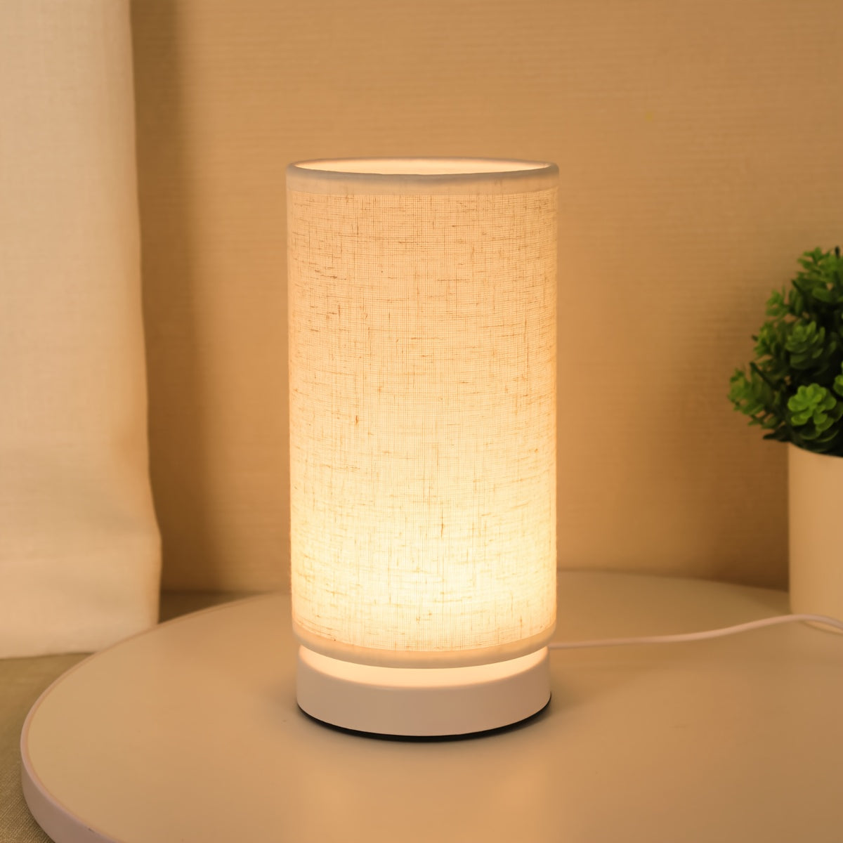 Luminária de Mesa LED com Temperatura Ajustável