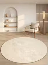 Estilo moderno tapetes para o quarto minimalista sala de estar decoração redonda antiderrapante tapete macio cabeceira lavável estudo