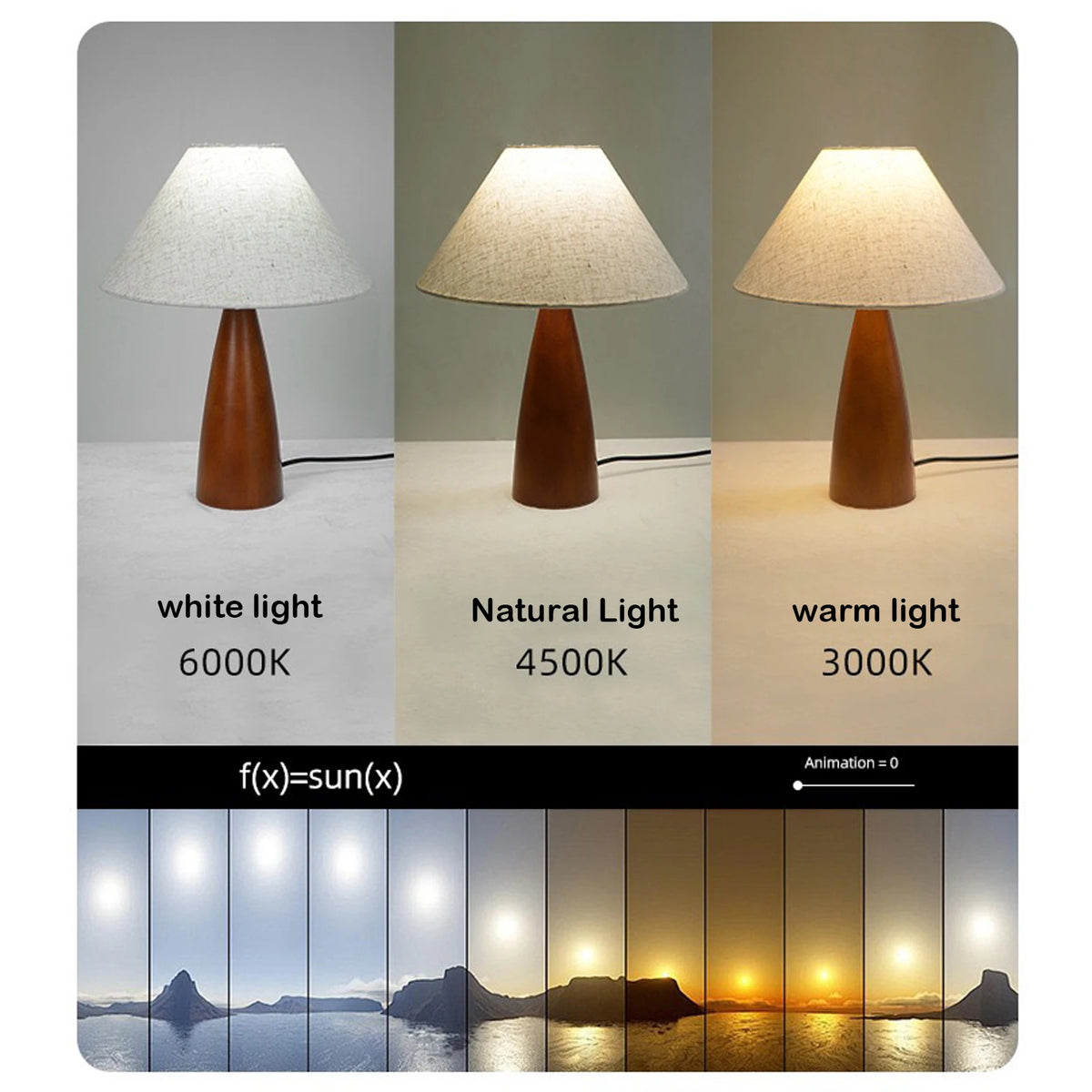Luminária de Mesa Retrô de Ferro com Tecido para Decoração Interna, Ambiente de Quarto, Cabeceira, Sala de Estar, Sala de Chá e Estudo