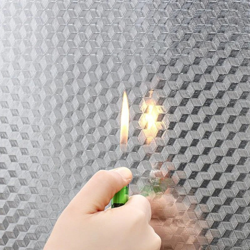 Papel Alumínio com Adesivo Para Cozinha