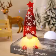 Novas Luzes LED, Decorações de Natal com Boneco de Neve para Pendurar, Enfeite de Boneco de Neve de Natal, Decorações de Natal Feitas à Mão, Natal