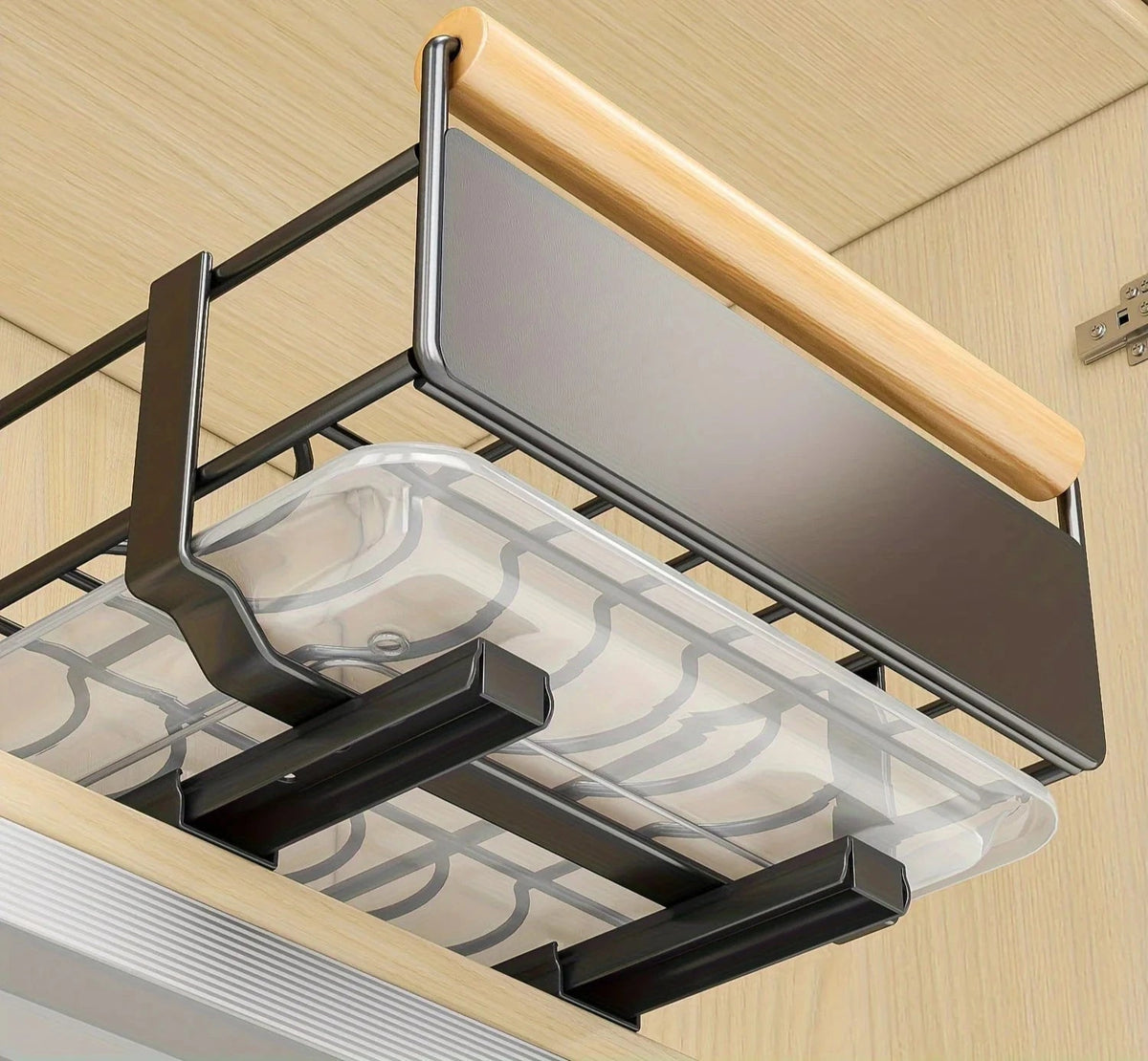 Organizador Deslizante Multifuncional para Armário de Cozinha