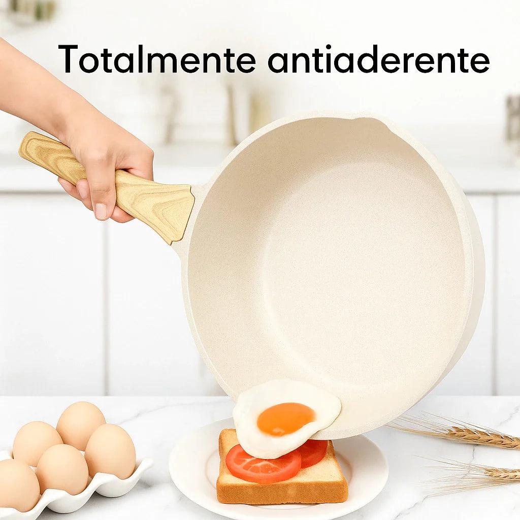 Jogo Panelas Cerâmico 5 Peças