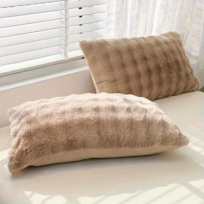 Almofada Decorativa de Pelúcia Coelho para Sofá e Quarto