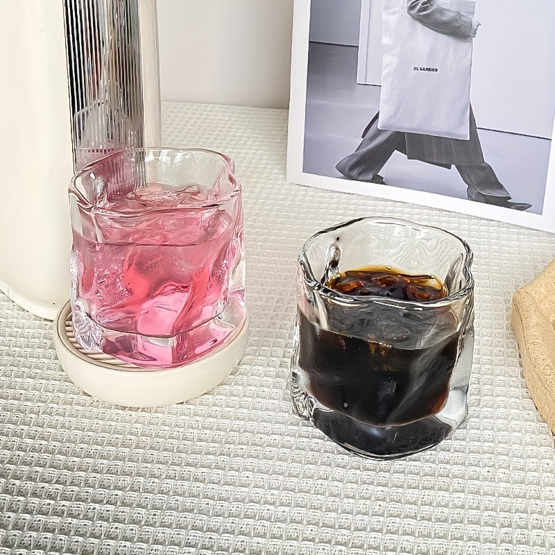 Copo de Vidro Cristal Colorido para Drinks e Bar