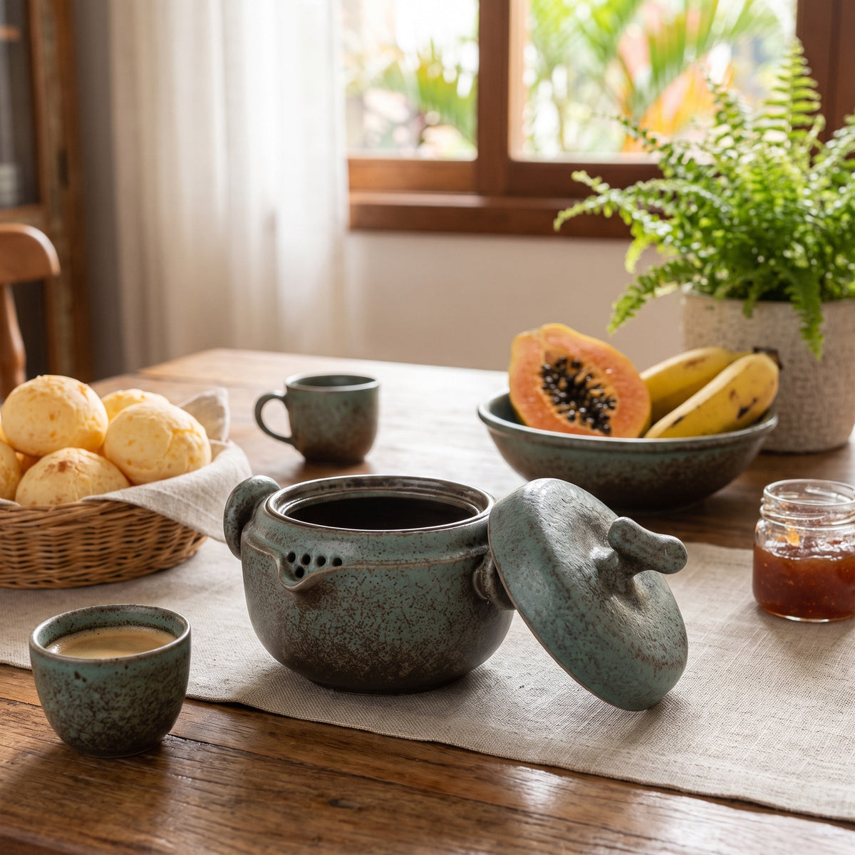 Conjunto Chá Japonês Portátil