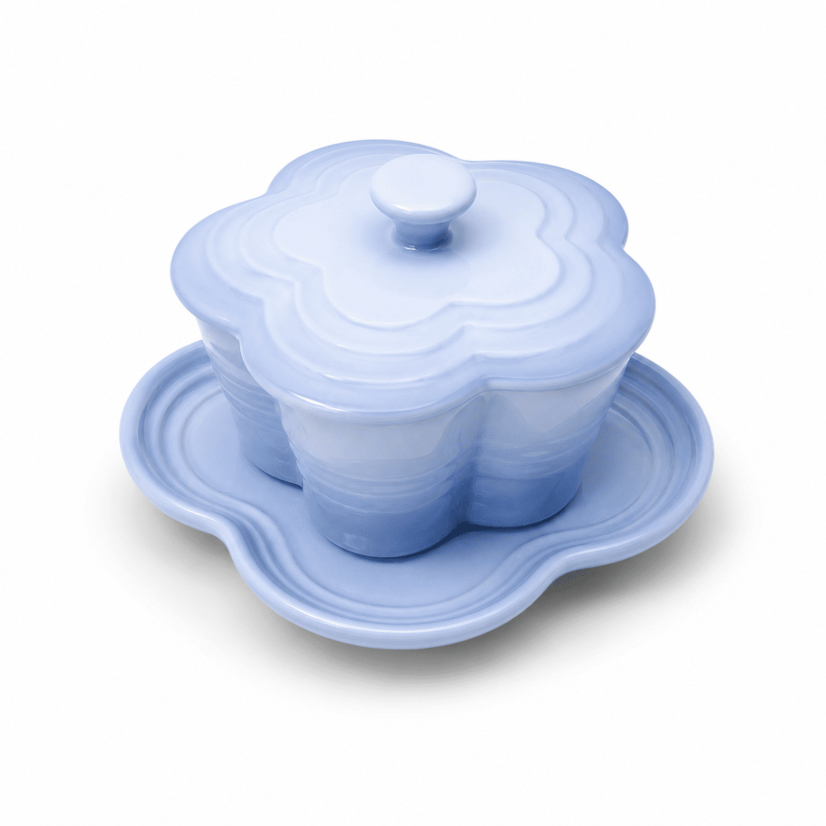 Tigela Cerâmica Flor de Ameixa