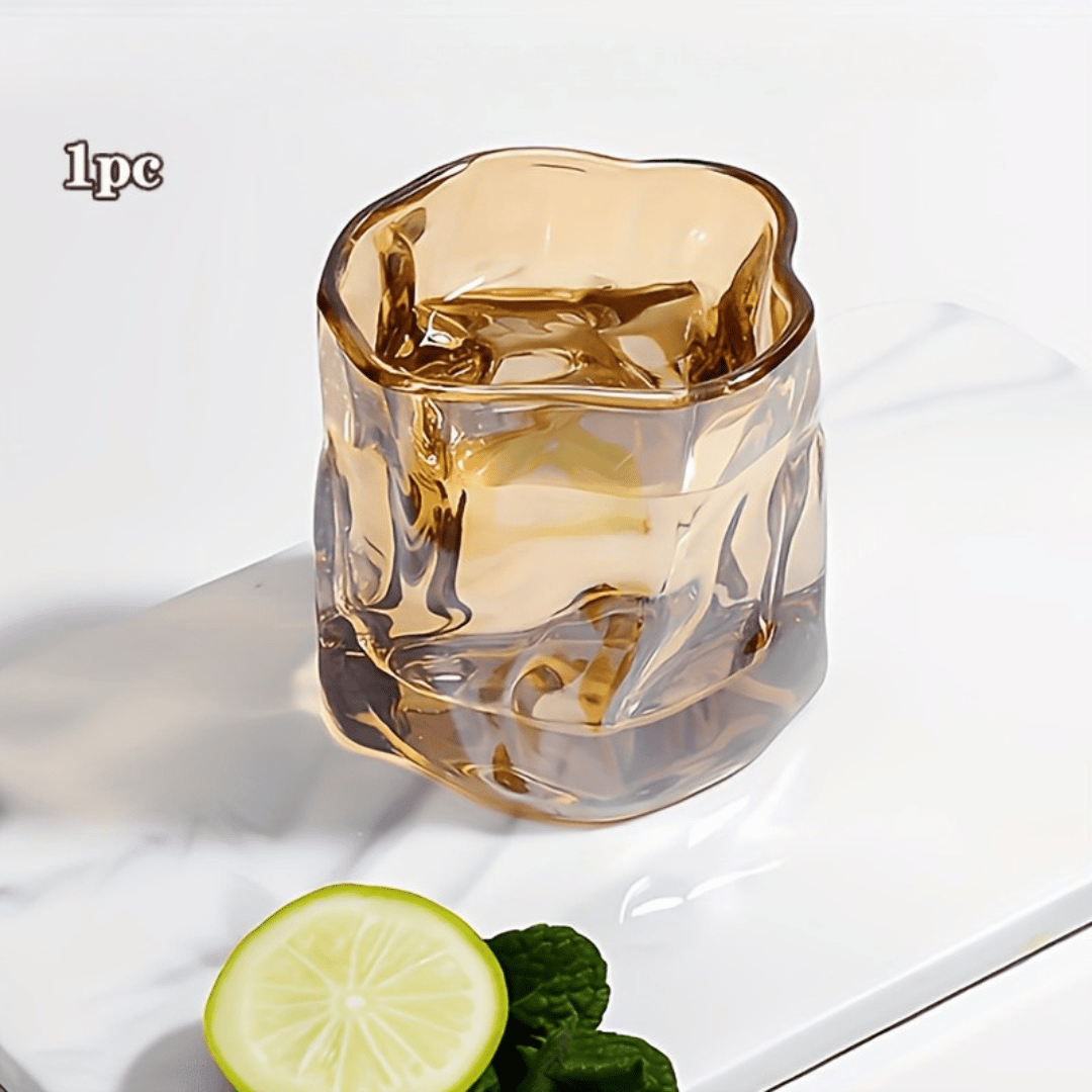 Copo de Vidro Cristal Colorido para Drinks e Bar