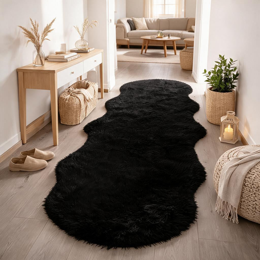 Tapete Pelo Alto Irregular 50x120cm