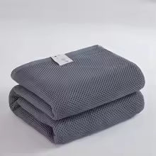 Cobertor de Algodão Sólido para Cama, Colcha Waffle Xadrez para Cama de Solteiro, Queen, King, Cobertores para Sofá, Manta para Sofá, Lençol, Colcha de Verão