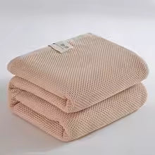 Cobertor de Algodão Sólido para Cama, Colcha Waffle Xadrez para Cama de Solteiro, Queen, King, Cobertores para Sofá, Manta para Sofá, Lençol, Colcha de Verão