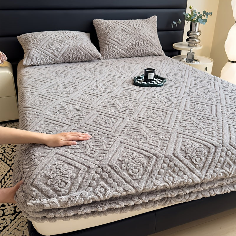 Lençol de Elástico em Jacquard Tafetá, 6 Cores