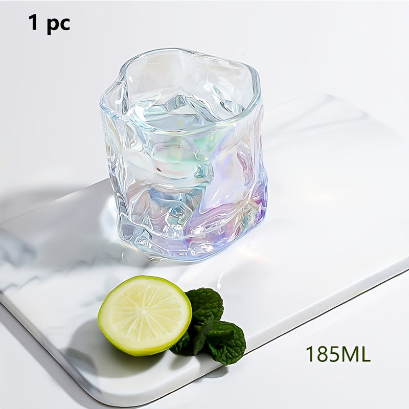 Copo de Vidro Cristal Colorido para Drinks e Bar