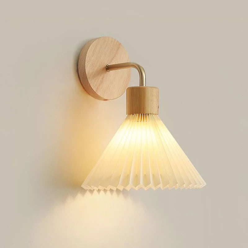 Nordic conduziu a lâmpada de parede moderna luz parede madeira iluminação interior decoração do quarto arandelas para cabeceira quarto sala estar do hotel e27 lâmpada