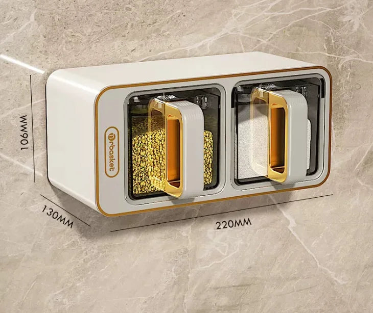 Organizador de Temperos de Parede com Colheres - Cozinha Moderna